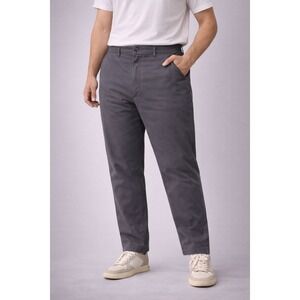 NWT Everlane  Slim Fit Chinos Pants Mens‎ 40x30 Gray Stretch Cotton Blend